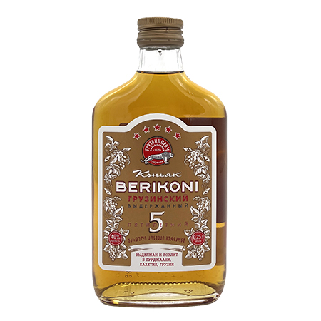 Коньяк Берикони VSОР 5 лет 40% 0,25 Грузия
