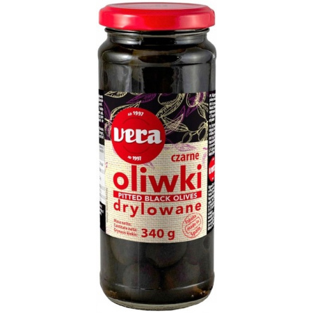 Маслины б/косточки Vera 340г ст/б