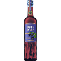 Настойка п/сл Пять Озер Душистая Смородина 25% 0,5л Россия