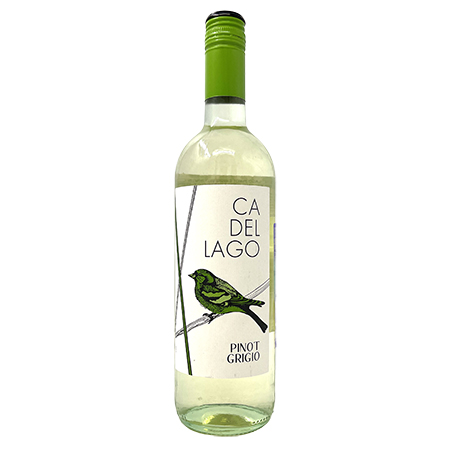 Вино Ка Дель Лаго Пино Гриджио бел/сух 10,5-11,5 -12% 0,75л Италия