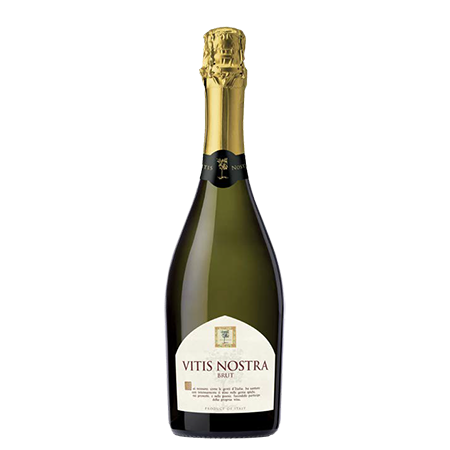 Вино игристое Витис Ностра Спуманте бел/брют 10-11% 0,75л Италия